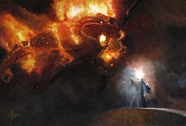 Gandalf vs. the Balrog